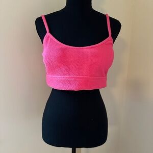 *SUNDAZED* Pink Bathing Suit Top Size XL NWT